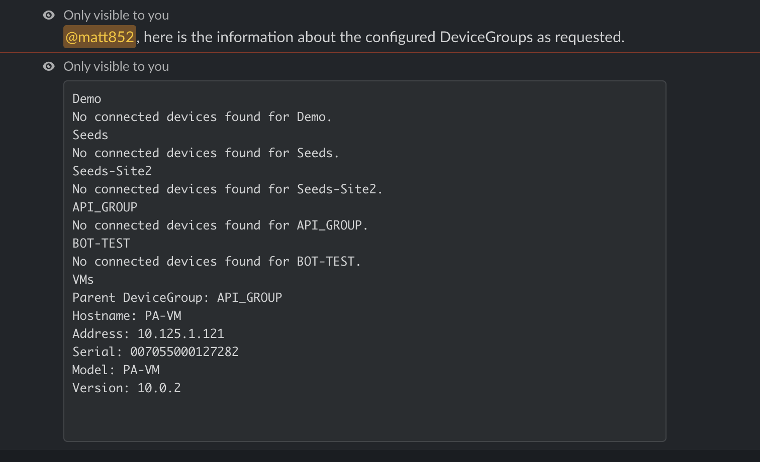 Get DeviceGroups