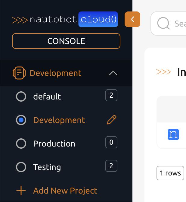 "Edit Project" button