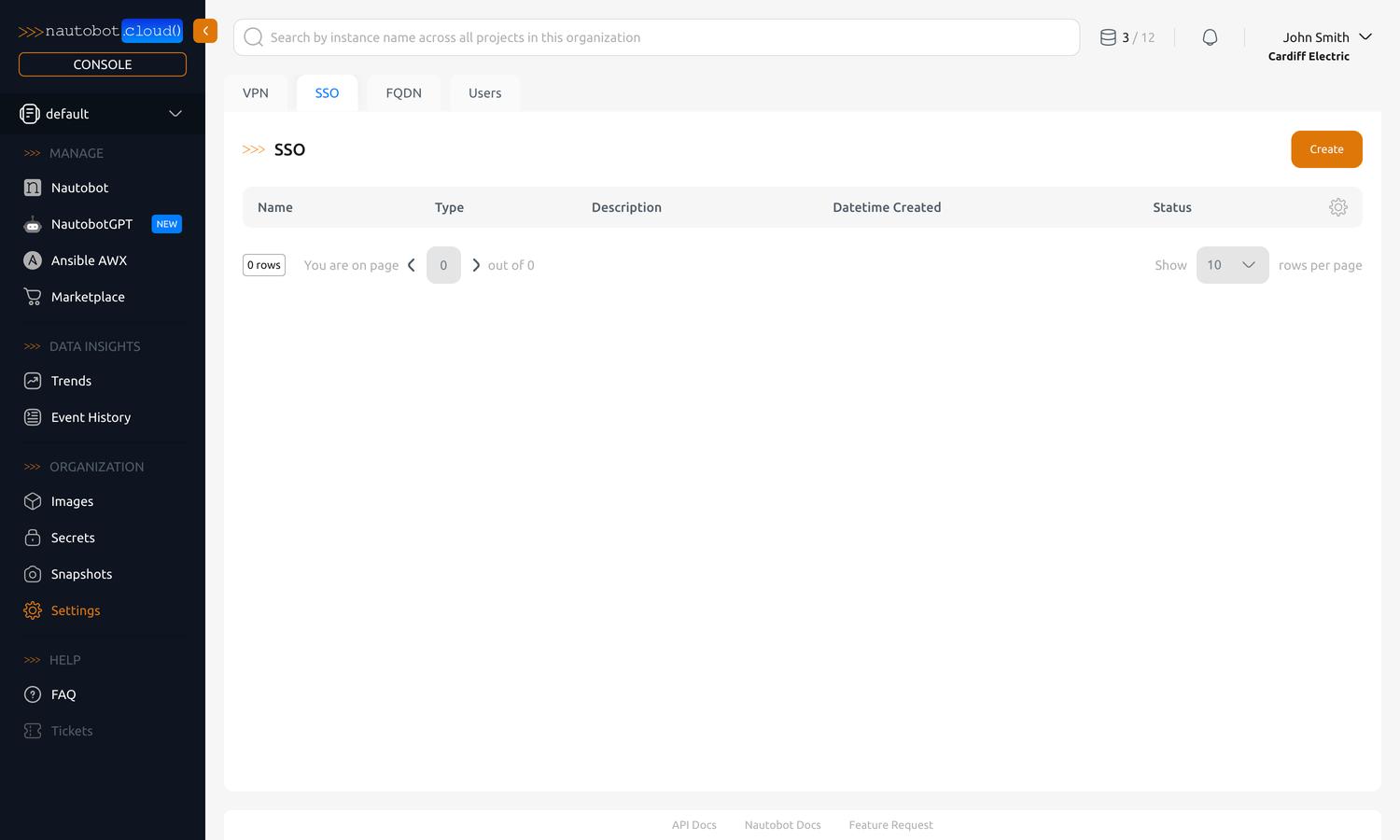 List of SSO integrations