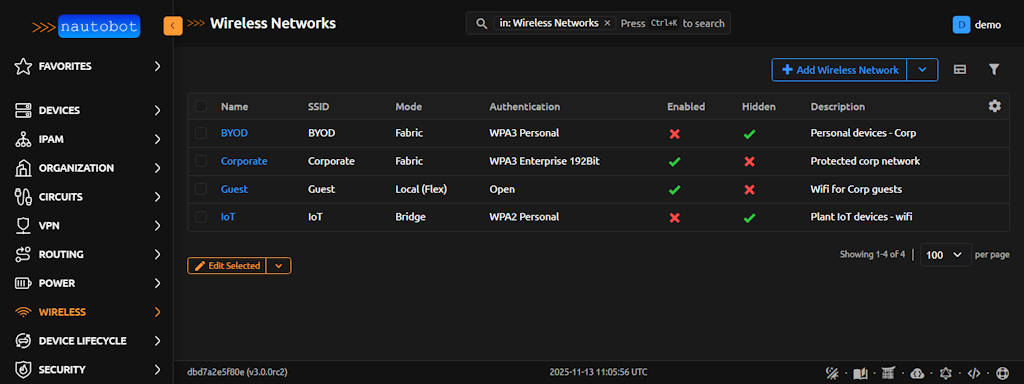 Add Wireless Network