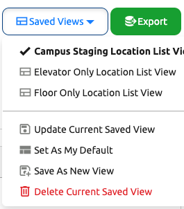 Saved View Drop Down As Different User
