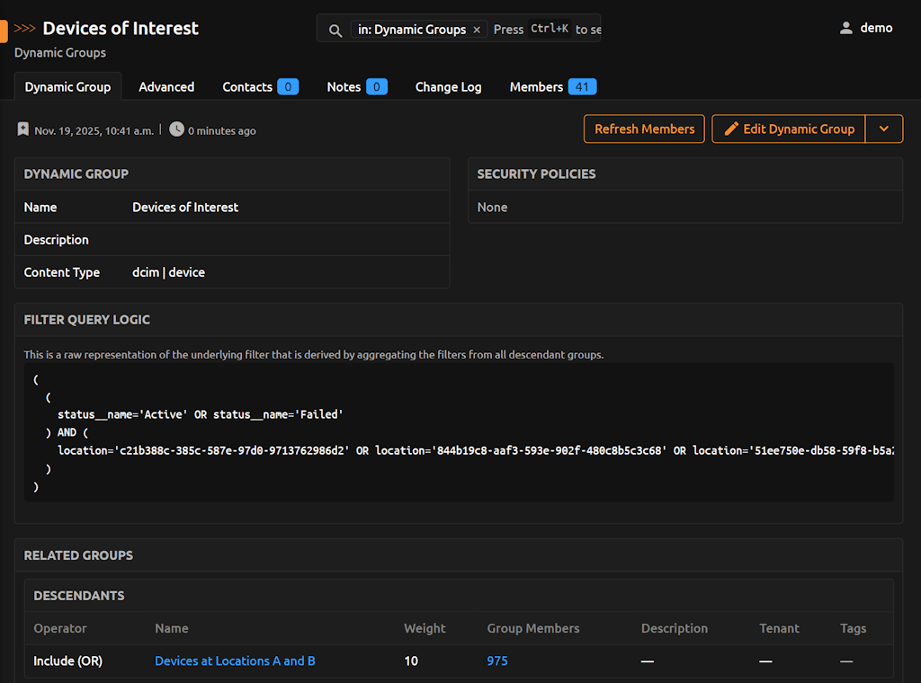 Resulting Parent Group