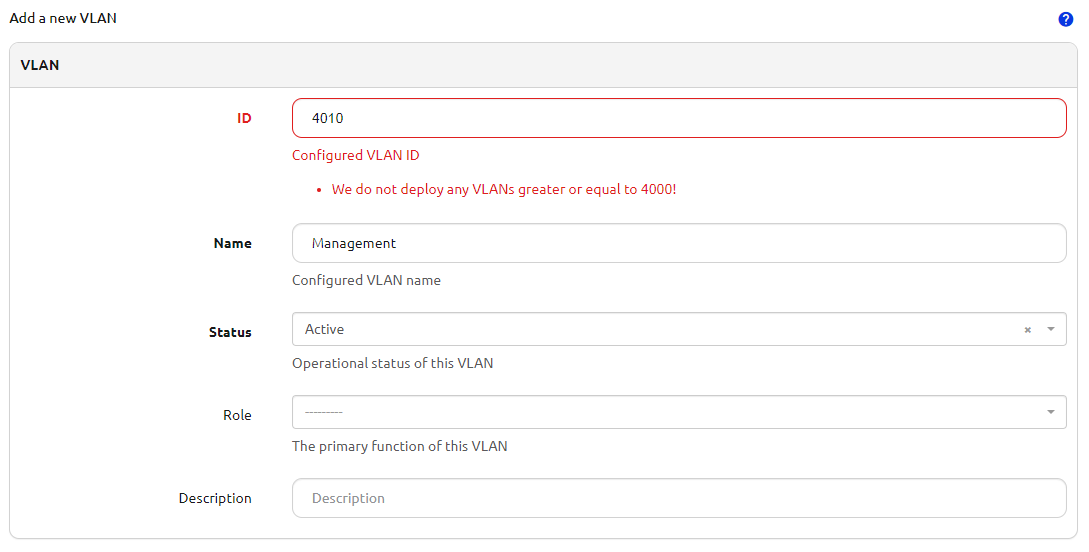 Min/Max Rules Enforcement