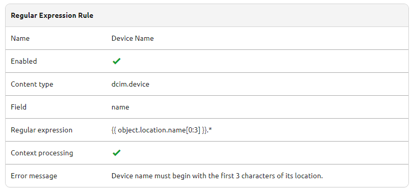 Regex Rules Jinja2 Context Processing