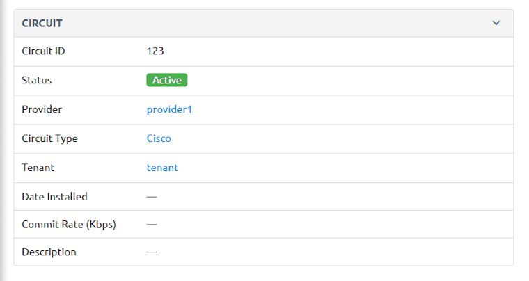 ObjectFieldsPanel Example