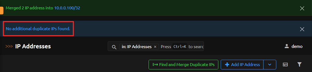 No More Duplicate IPs
