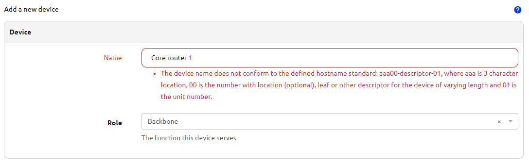 Regex Rules Enforcement