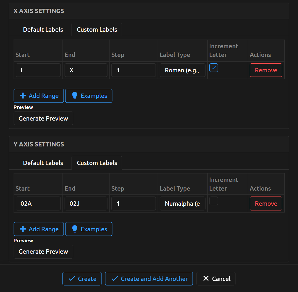 Add Floor Plan form part 3