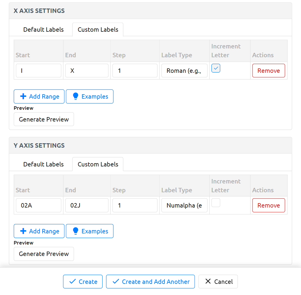 Add Floor Plan form part 3