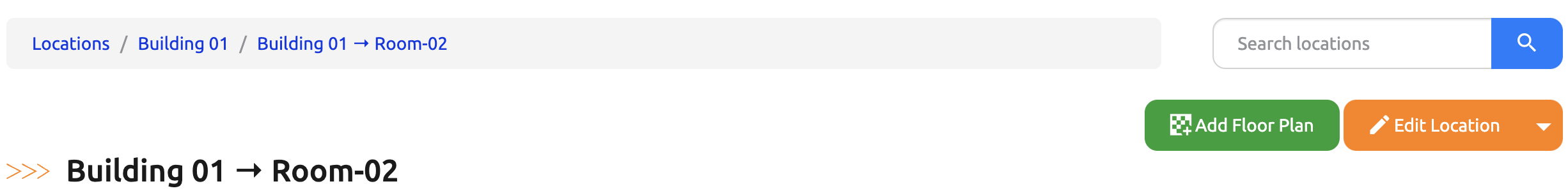 Add Floor Plan button