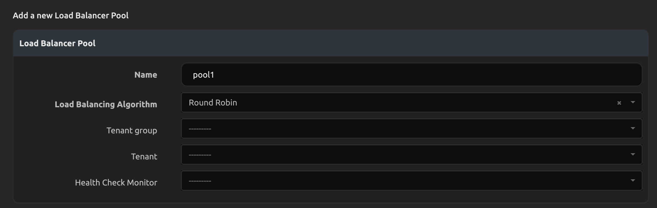 F5 Simple Adding Load Balancer Pool Member