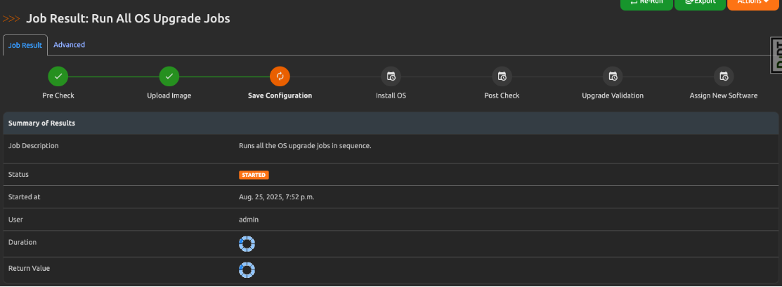 Custom Job Results with Op Compliance