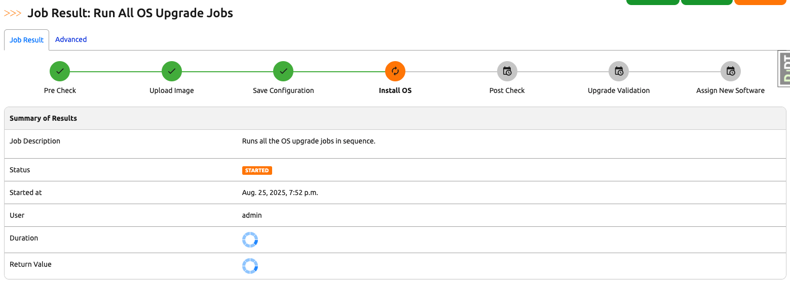 Custom Job Results with Op Compliance