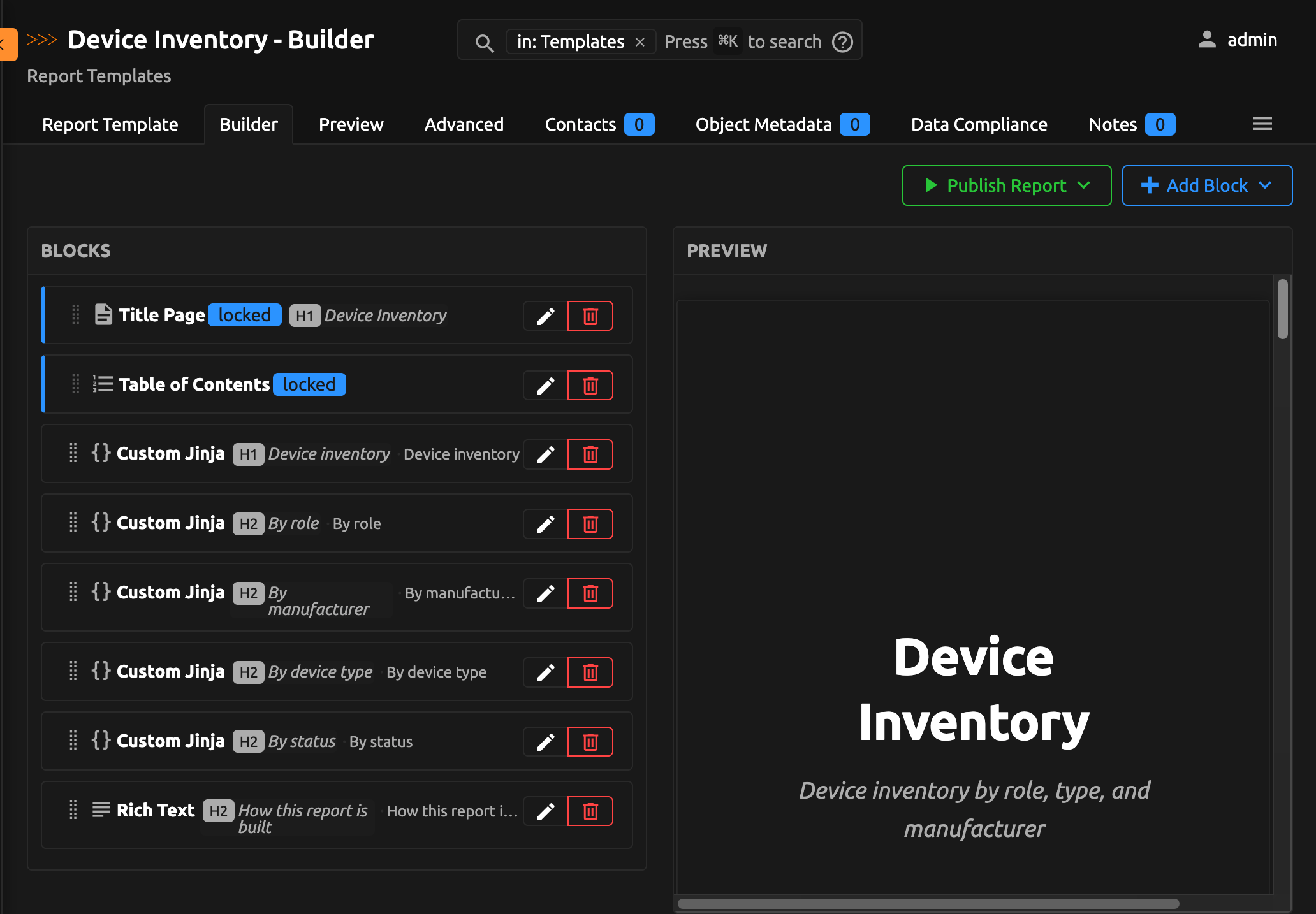 Report Builder