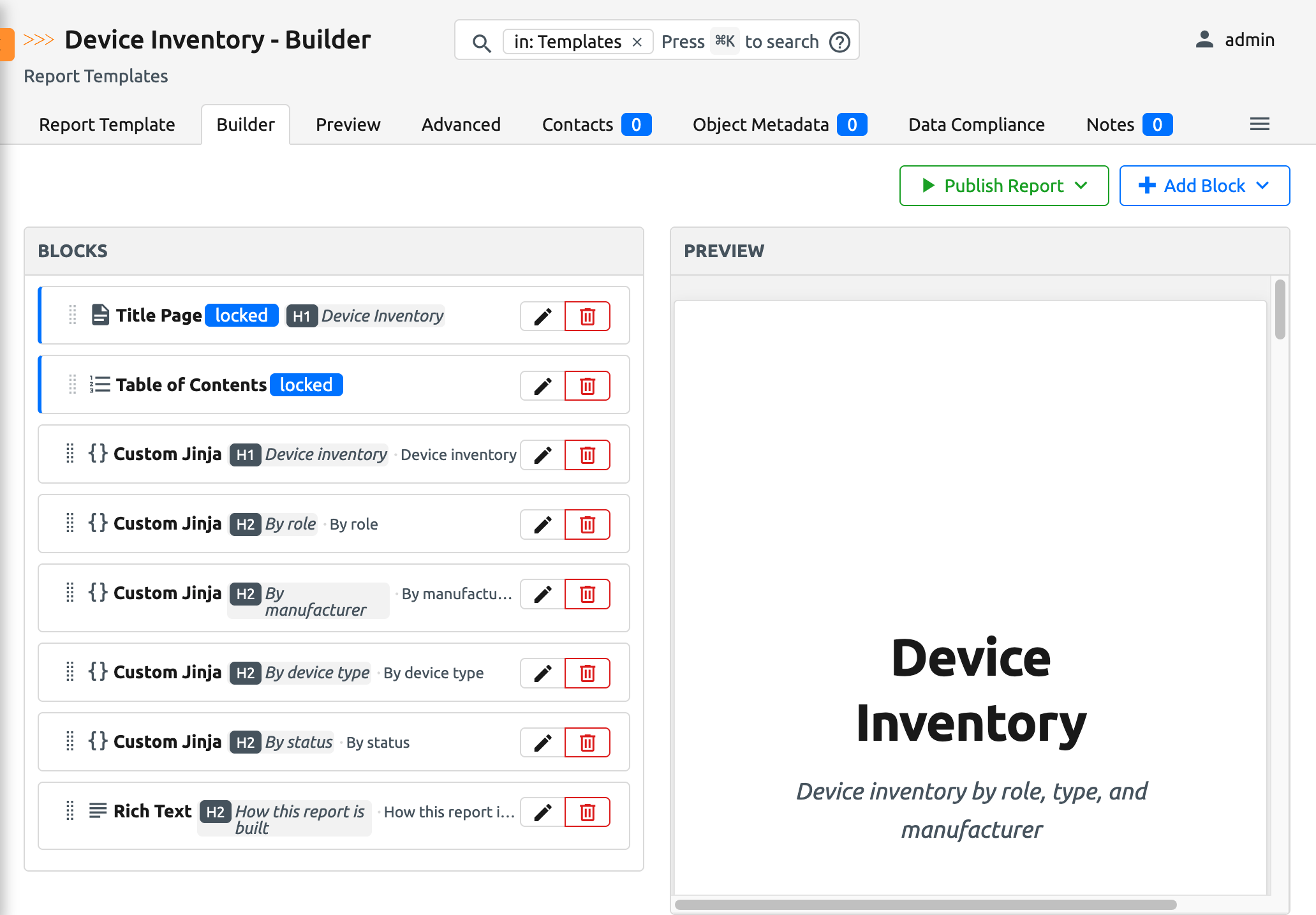 Report Builder