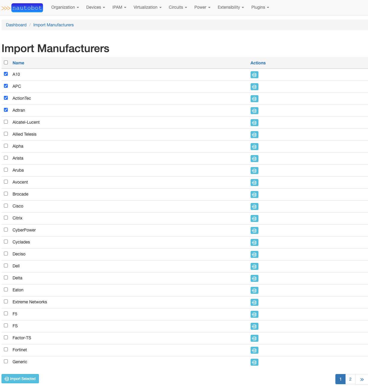 Bulk Manufacturers Import