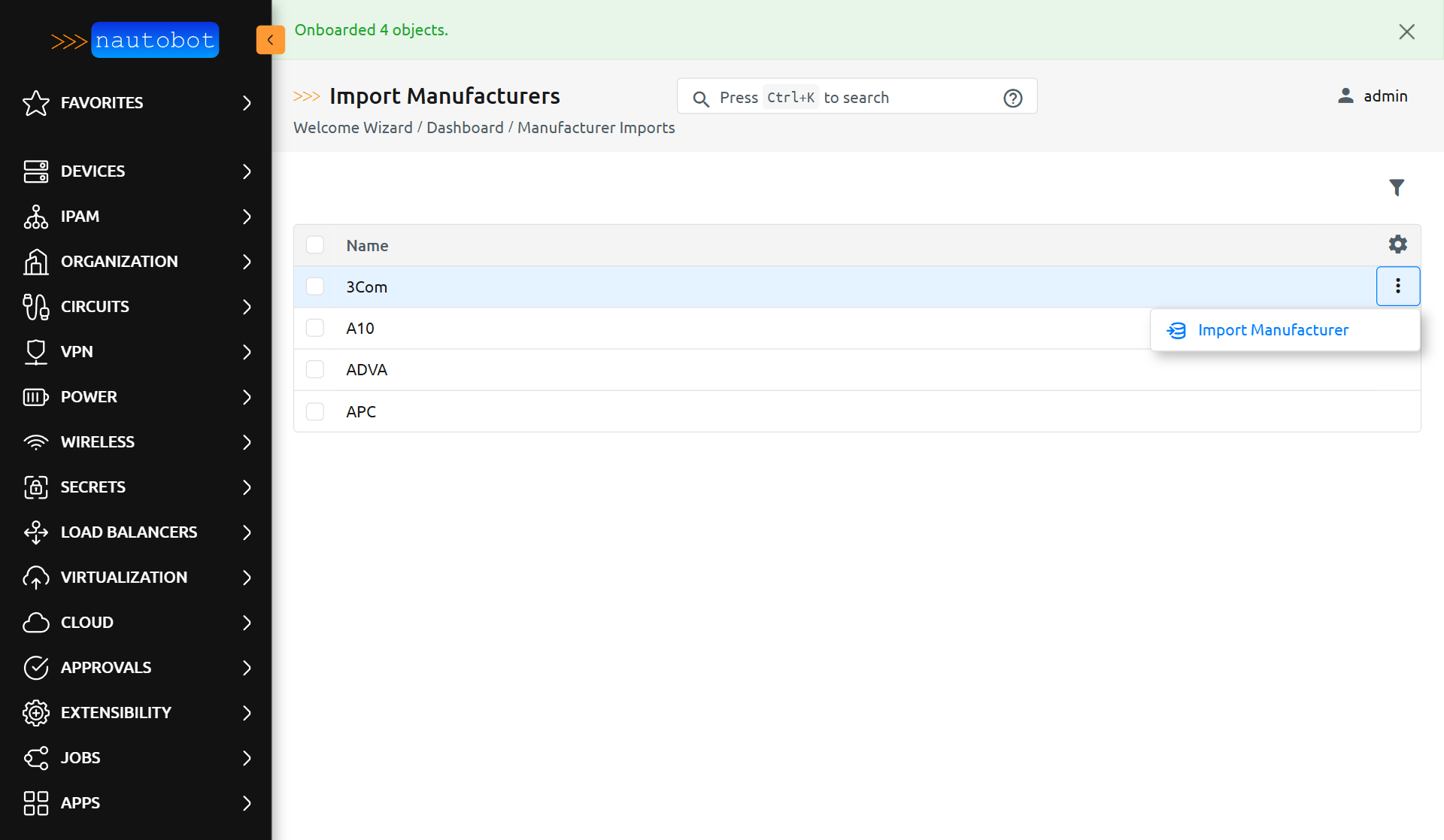 Bulk Manufacturers Import Complete
